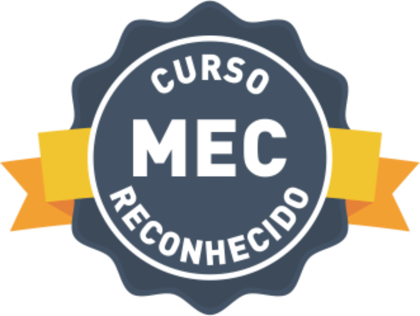 Selo de reconhecimento do MEC